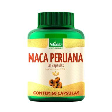Maca Peruana Vitalab - com 60 cápsulas