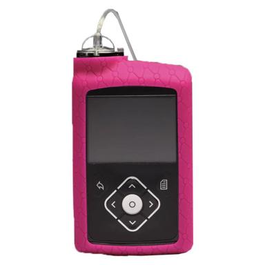 Capa de Silicone Rosa para Bomba de Insulina Minimed ACC-821