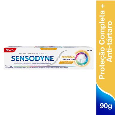 Creme Dental Sensodyne Proteção Completa + Antitártaro 90g