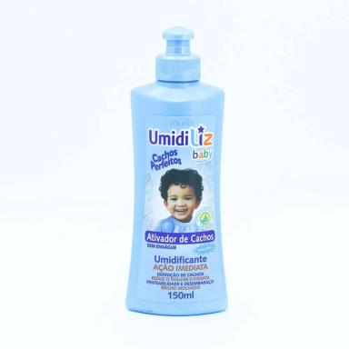 ATIVADOR DE CACHOS UMIDILIZ BABY MENINO150ML - MURIEL