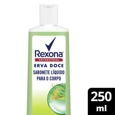 Sabonete Líquido Rexona Antibacterial Erva-Doce 250ml