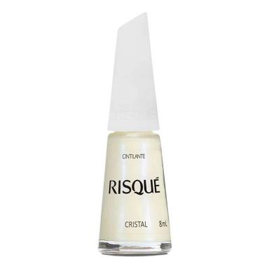 Esmalte Cintilante Risqué 8ml - Cristal  