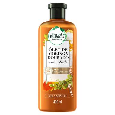 Shampoo Herbal Essences Bio Renew Óleo de Moringa Dourada 400ml