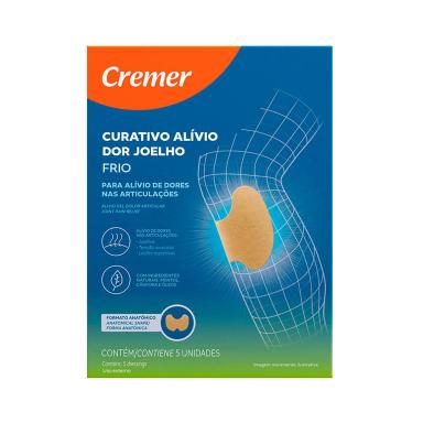 Curativo para Alívio de Dor no Joelho Cremer Advanced 5 unidades