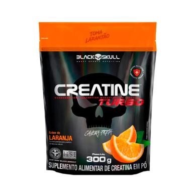 Creatina Black Skull Creatine Turbo Laranja 300g