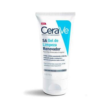 Gel de Limpeza SA Renovador Cerave Pele Ressecada Sem Perfume 150g