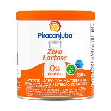 Composto Lácteo Piracanjuba Zero Lactose 380g