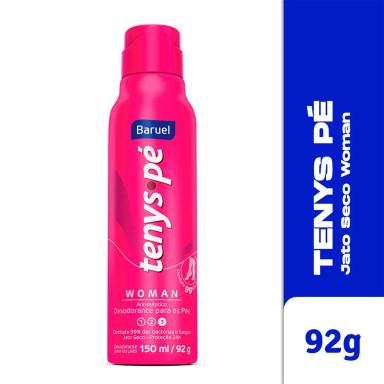 Desodorante para os pés Tenys Pé Feminino Jato Seco com 150ml