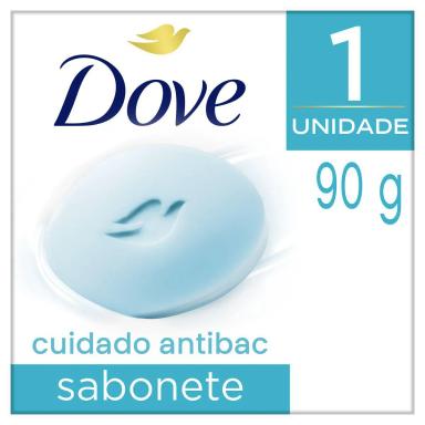 Sabonete em Barra Antibacteriano Dove Cuida & Protege com 90g