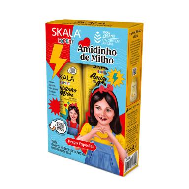Kit Amidinho de Milho Skala Expert Shampoo 325ml + Condicionador 325ml