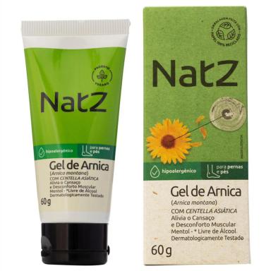 Gel de Arnica para Pernas e Pés Natz 60g
