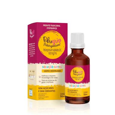 Blugrip Pelargonium Sidoides DC. 825mg/ml Solução Gotas 50ml