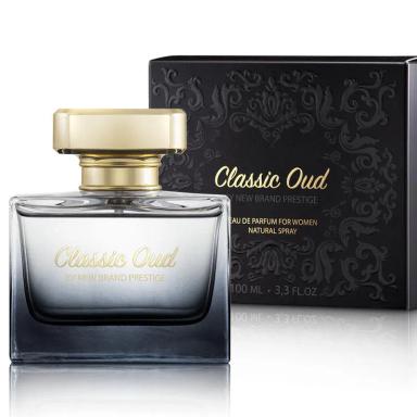 Classic Oud New Brand Eau de Parfum 100ml - Perfume Feminino