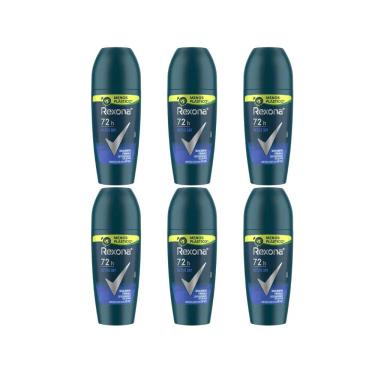 DESODORANTE ROLL-ON REXONA 50ML MASCULINO ACTIVE - KIT C/6UN