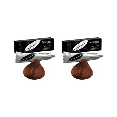 COLORAçAO ACQUAFLORA PERM 6.4 LOURO ESCURO ACOB 60G-KIT C/2UN