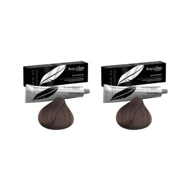 COLORAçAO ACQUAFLORA PERM 6.7 LOURO ESCURO MARROM 60G-KIT C/2UN
