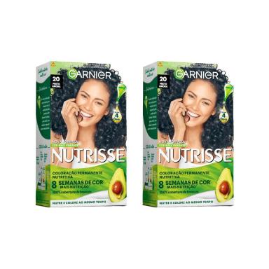 COLORAçAO NUTRISSE 20 PRETO ABSOLUTO - KIT C/ 2UN