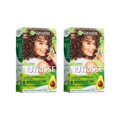 COLORAçAO NUTRISSE 50 CASTANHO CLARO - KIT C/ 2UN