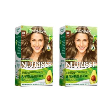 COLORAçAO NUTRISSE 60 LOURO ESCURO - KIT C/ 2UN