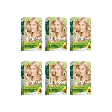 COLORAçAO NUTRISSE 91 LOURO SOL DA LIBERDADE-KIT C/6UN