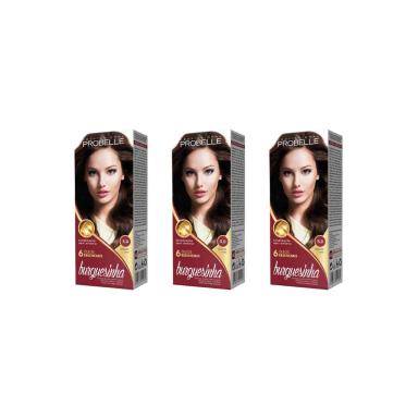 COLORAçAO PROBELLE BURGUESINHA 5.0 CASTANHO CLARO-KIT C/3UN