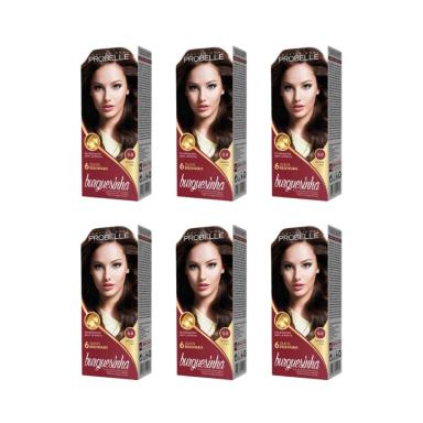 COLORAçAO PROBELLE BURGUESINHA 5.0 CASTANHO CLARO-KIT C/6UN