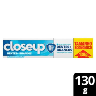 Creme Dental Closeup Dentes + Brancos Menta 130g