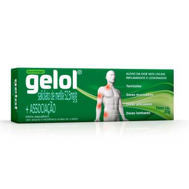 Gelol 52,5mg/g Pomada 20g
