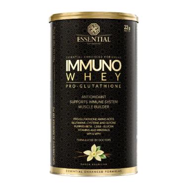 IMMUNO WHEY PRO GLUTATHIONE BAUNILHA ESSENTIAL NUTRITION 375G