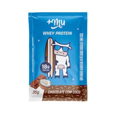WHEY PROTEIN CHOCOLATE COM COCO MAIS MU 35G