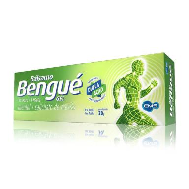 Bálsamo Bengué 0,10g/g + 0,15g/g Gel com 20g
