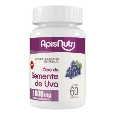 Óleo de Semente de Uva 1000mg (60 cápsulas) - Padrão: Único