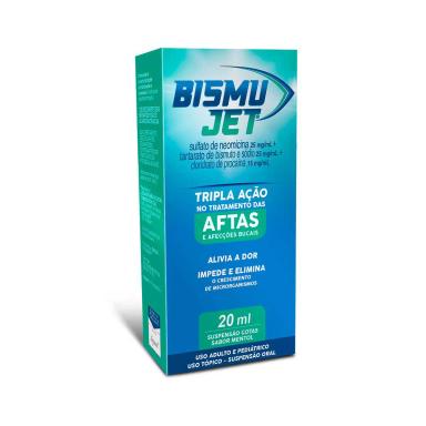 Bismu-Jet 25mg/ml + 25mg/ml + 15mg/ml Suspensão Gotas 20ml