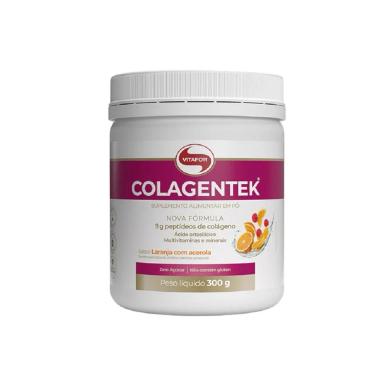 Colagentek (300g) - Nova Fórmula - Sabor: Laranja com Acerola