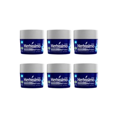 DESODORANTE CREME HERBíSSIMO 55G BIO PROTECT CEDRO - KIT C/ 6UN