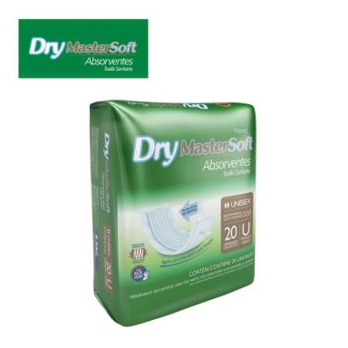 Absorvente Geriatrico Dry Master Soft Tam.unico C/ 20