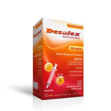 Desalex Desloratadina 0,5mg/ml Xarope 100ml