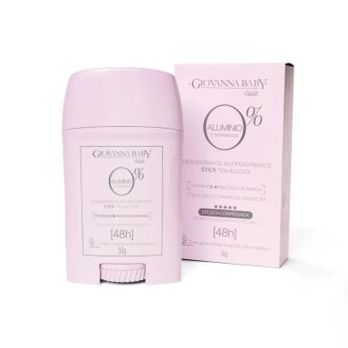 Desodorante Twist Stick Barra Giovanna Baby Classic Sem Alumínio Feminino 48h 50g