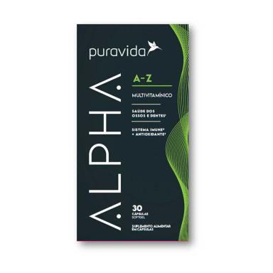 Polivitamínico Puravida Alpha A-Z 30 cápsulas