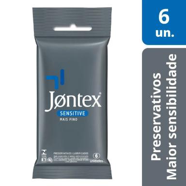 Camisinha Jontex Sensitive 6 unidades