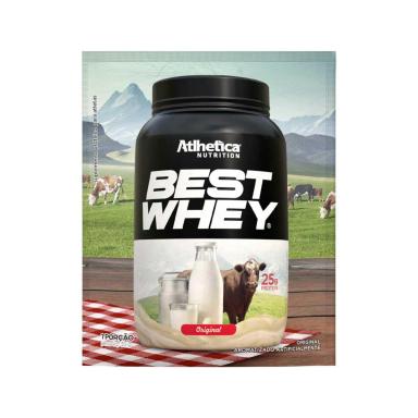 Suplemento Alimentar Atlhetica Nutrition Best Whey 25g Original Sachê 35g