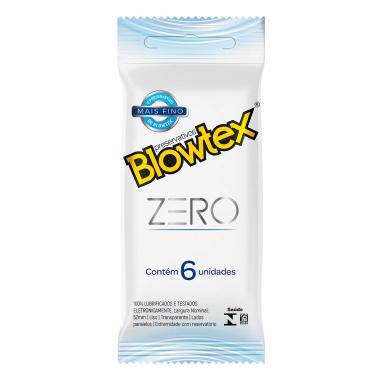 Camisinha Blowtex Zero Mais Fino 6 unidades