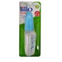 Mamadeira Lillo Miniform Primeiros Passos Cor Azul Tamanho 1 com 1 unidade