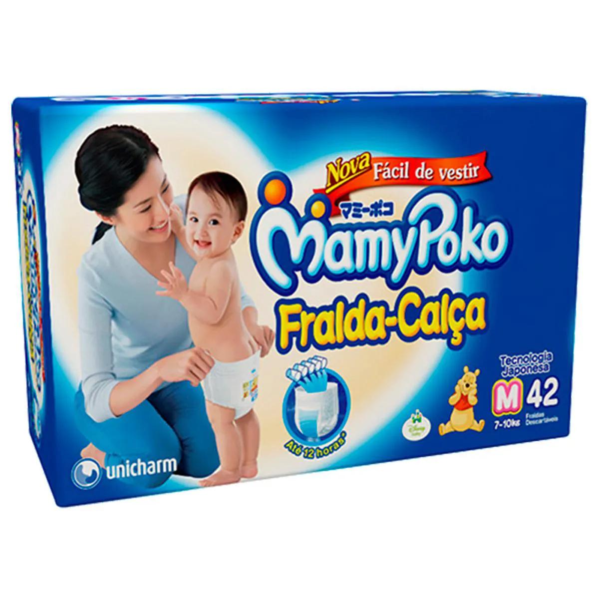 Fralda Calça Infantil MamyPoko M - 42 Unidades