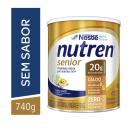 Complemento Alimentar Nutren Senior 50+ Sem Sabor 740g