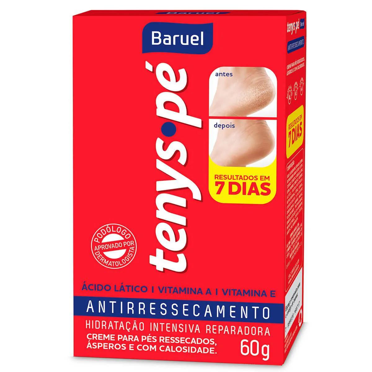 Creme Antirressecamento para os Pés Tenys Pé com 60g