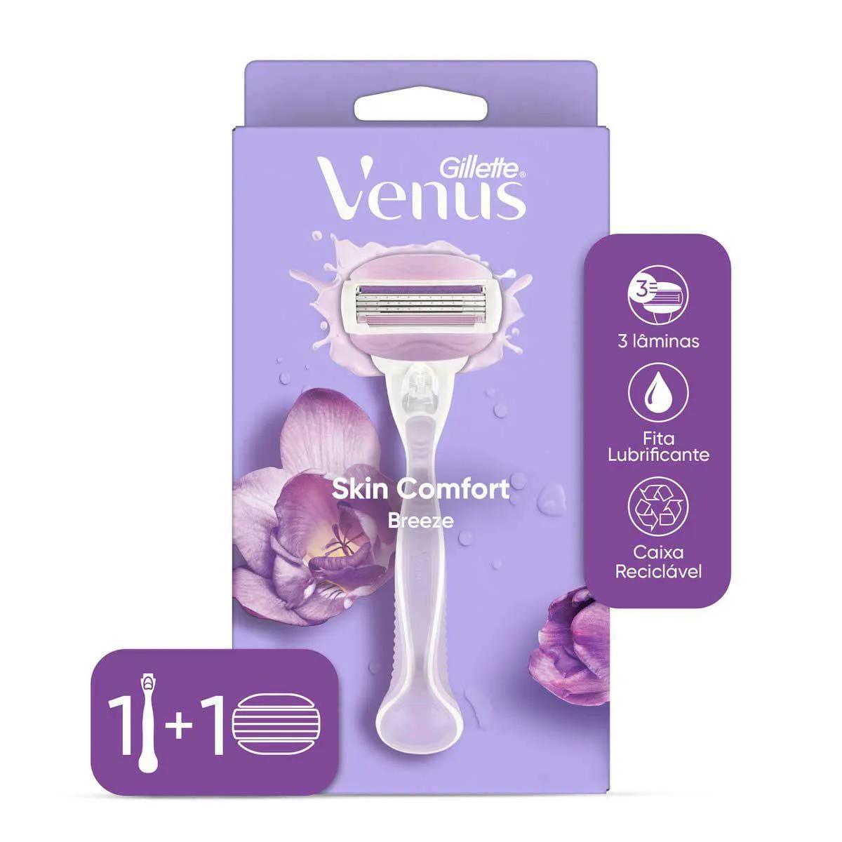 Aparelho de Depilar Gillette Venus Breeze Feminino com 1 unidade