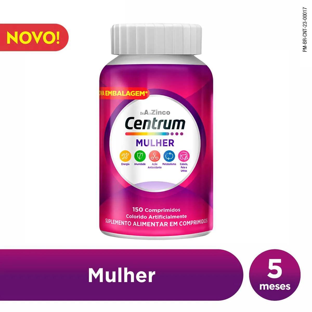 Polivitamínico Centrum Mulher 150 comprimidos