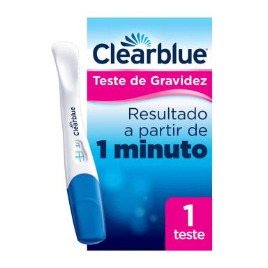 Teste de Gravidez Clearblue Plus com 1 Unidade