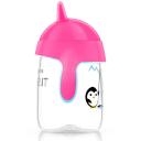 Copo Philips Avent Pinguim Rosa com bico 340ml